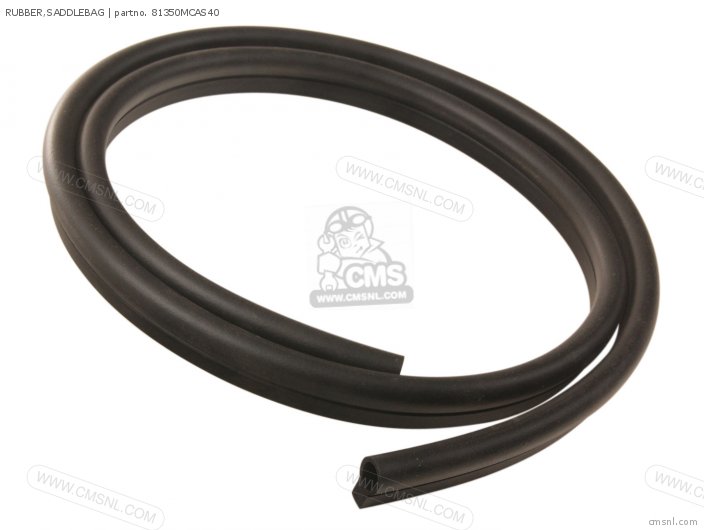 Honda RUBBER,SADDLEBAG 81350MCAS40