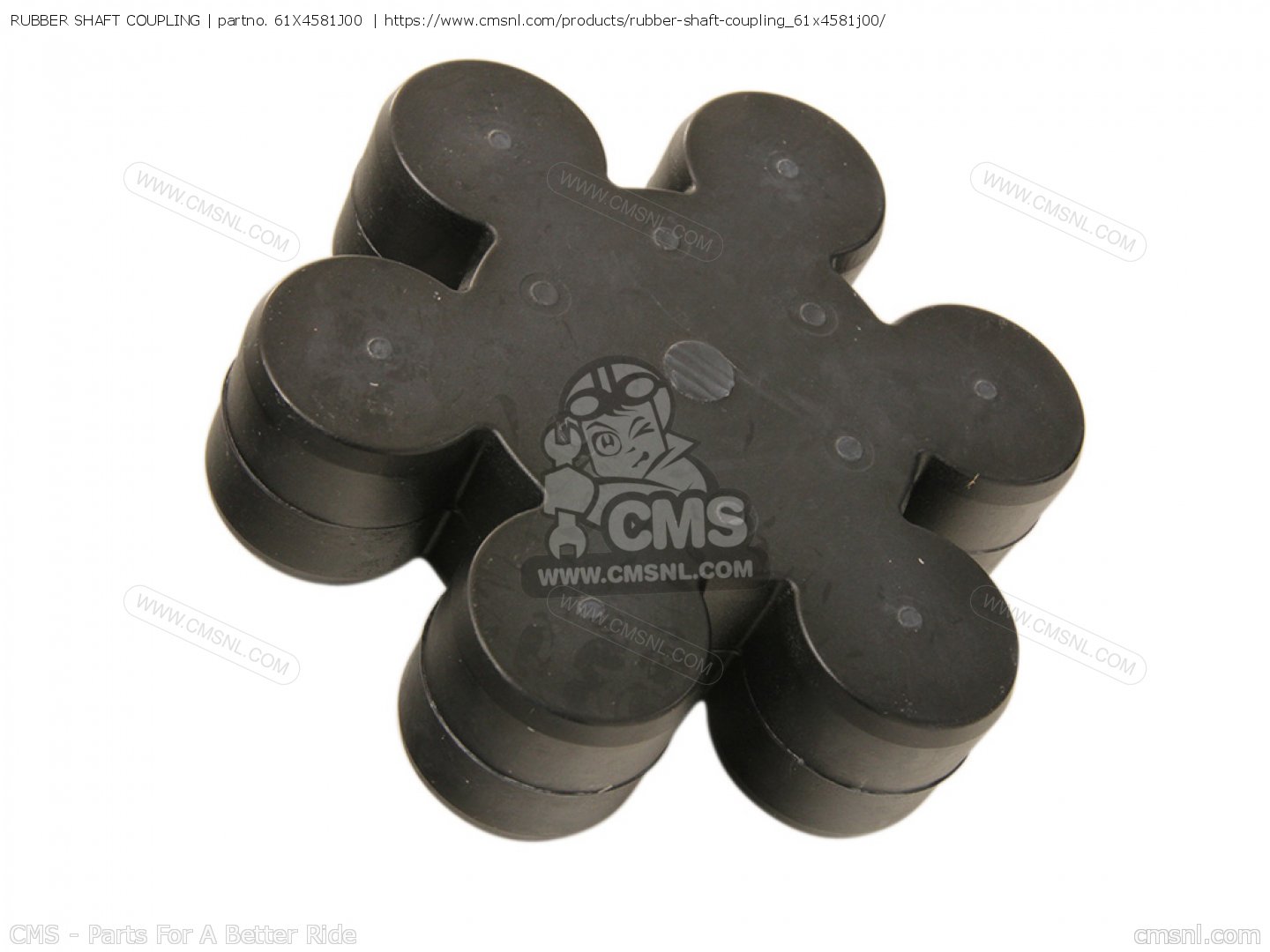 61X4581J00 Rubber Shaft Coupling Yamaha buy the 61X4581J0000 at CMSNL