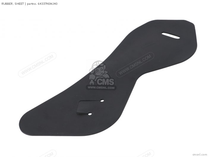 Honda RUBBER,SHEET 64337MJWJ40 Honda RUBBER,SHEET 64337MJWJ40