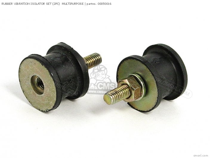 Takegawa RUBBER VIBRATION ISOLATOR SET (2PC)  MULTIPURPOSE 00050016