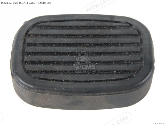 RUBBER,BRAKE PEDAL for K10 K11 K15 1968 USA (E03) order at CMSNL