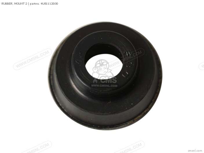 Yamaha RUBBER, MOUNT 2 4U81112G00