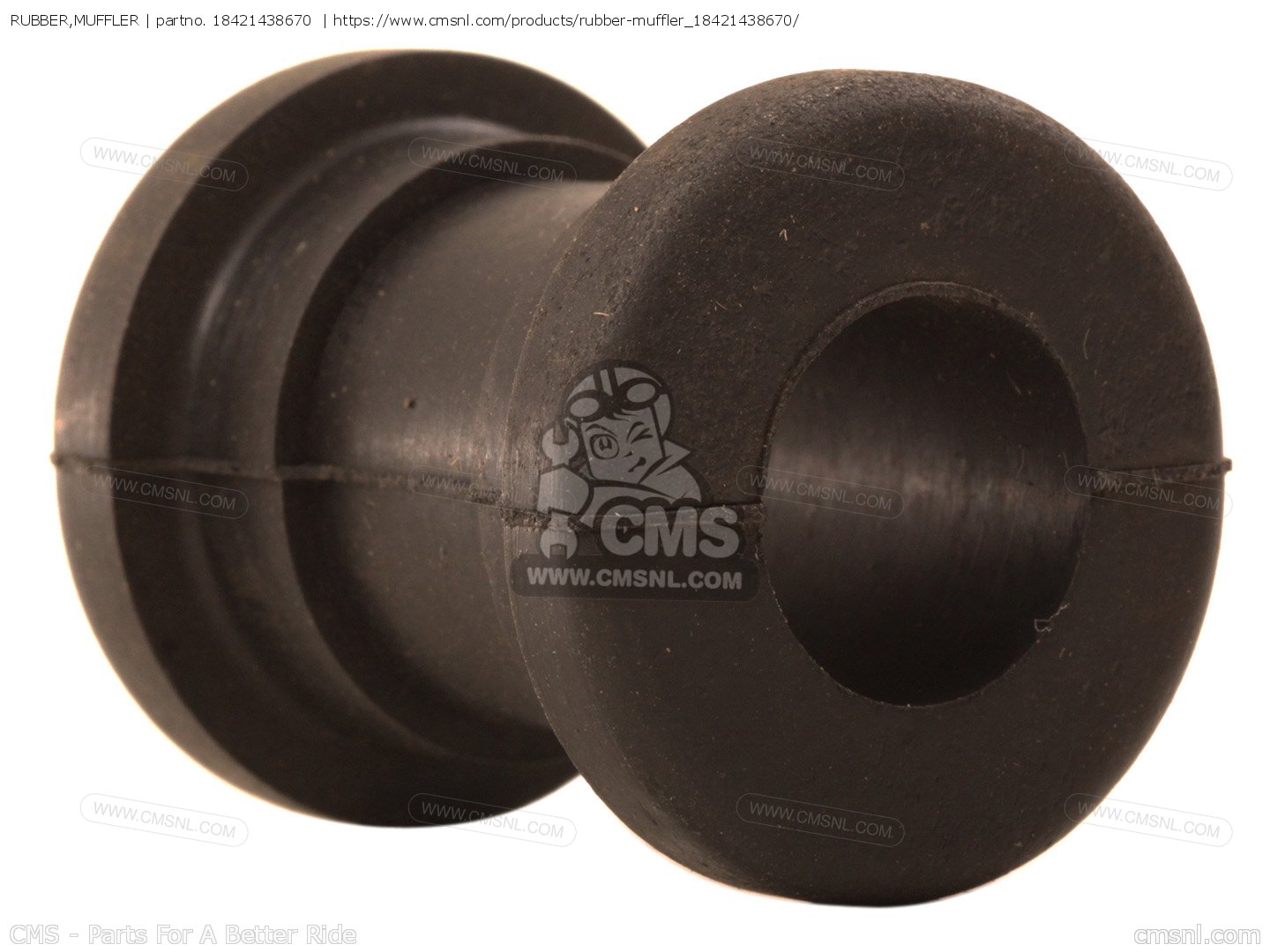 RUBBER,MUFFLER for CB900F2C BOL D'OR order at CMSNL