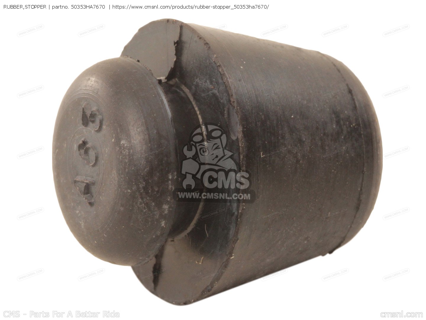 RUBBER,STOPPER for TRX300EX 2006 (6) USA order at CMSNL