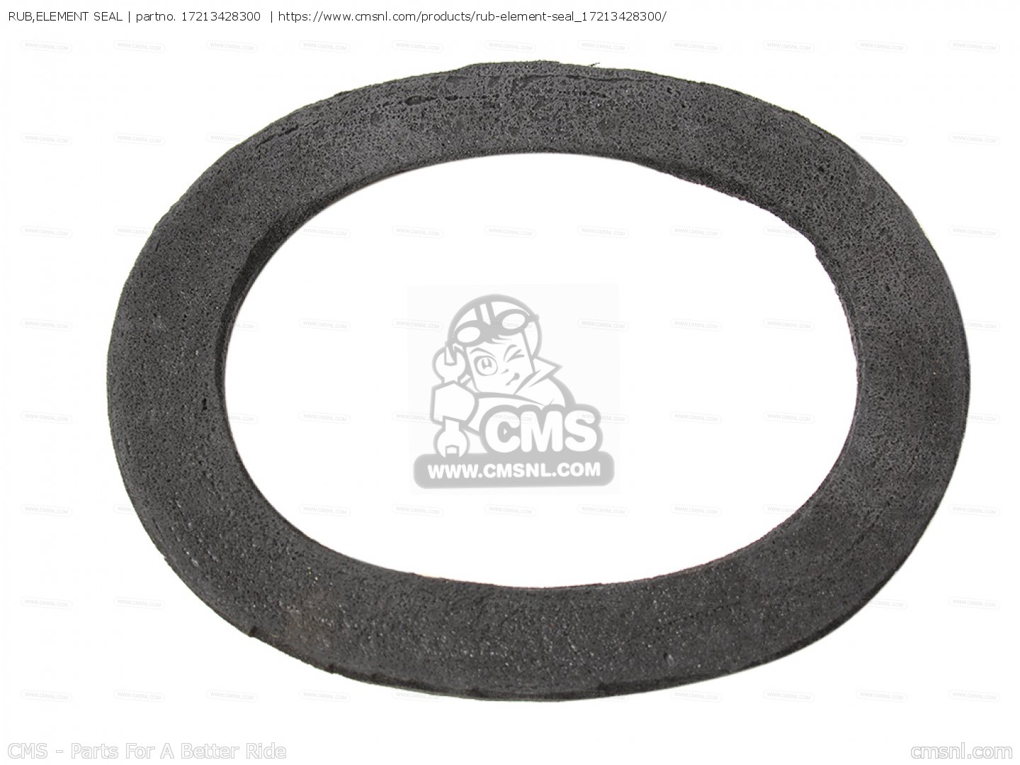 RUB,ELEMENT SEAL for XL250S 1980 (A) USA order at CMSNL