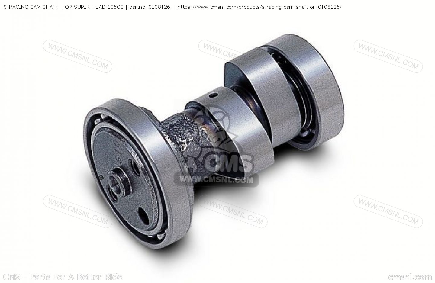 0108126 Sracing Cam Shaft For Super Head 106cc Takegawa buy the 01