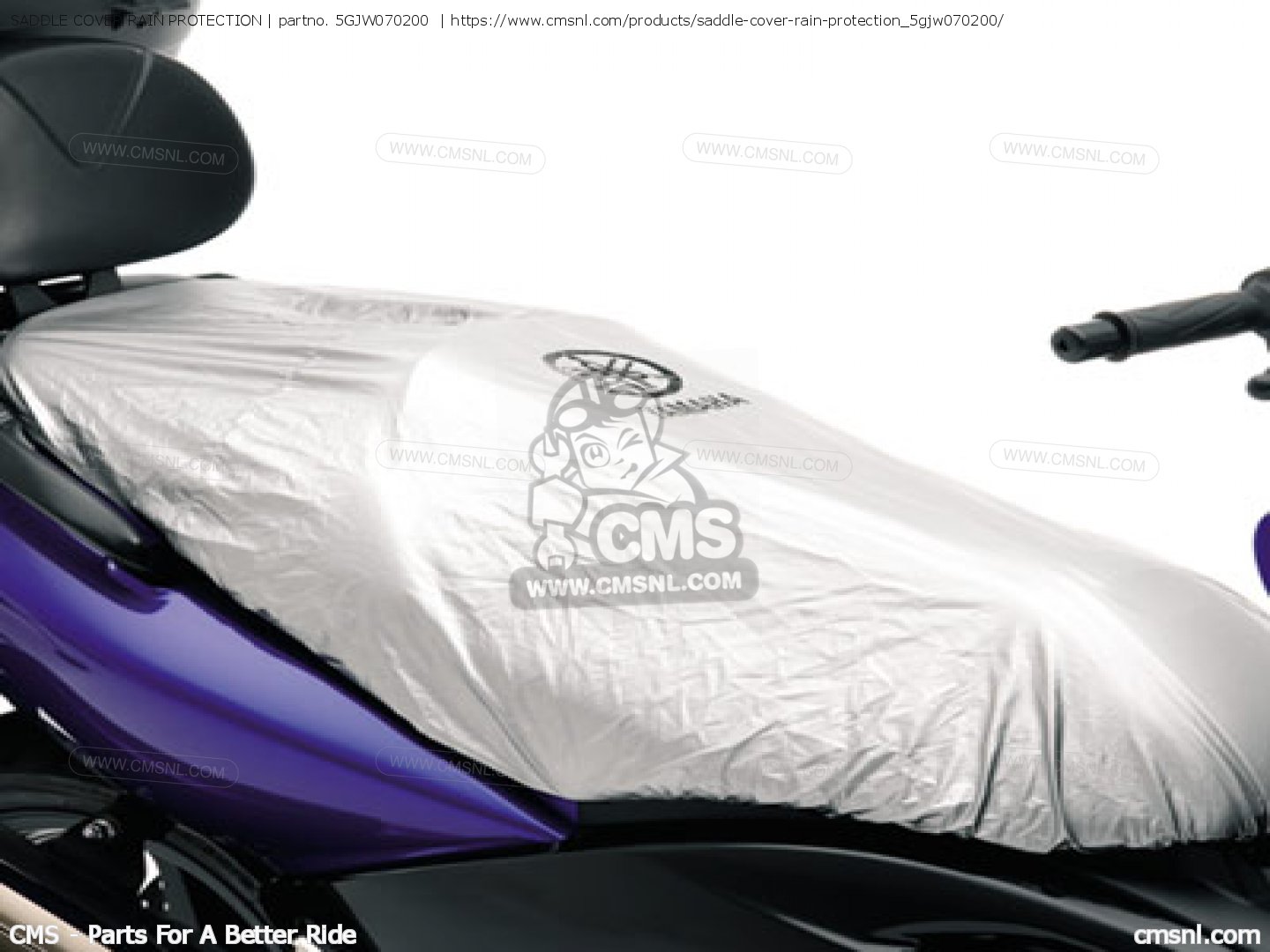 5GJW070200 Saddle Cover Rain Protection Yamaha buy the 5GJW070200