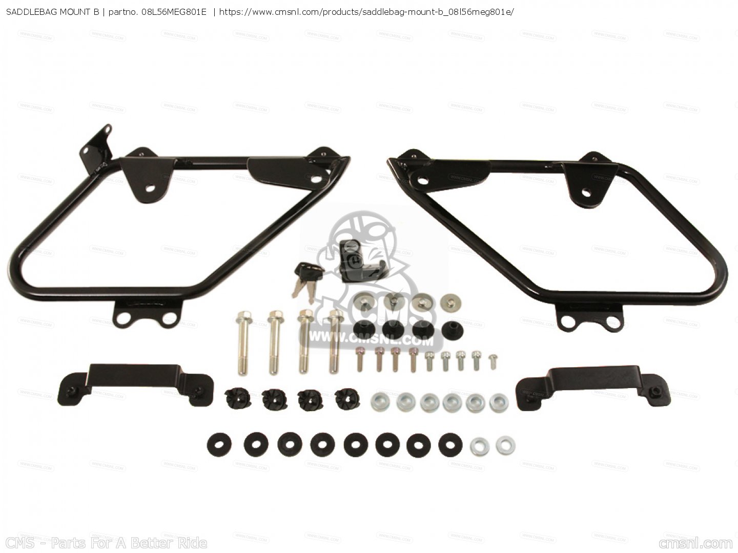 08L56MEG801E: Saddlebag Mount B Honda - buy the 08L56-MEG-801E at CMSNL