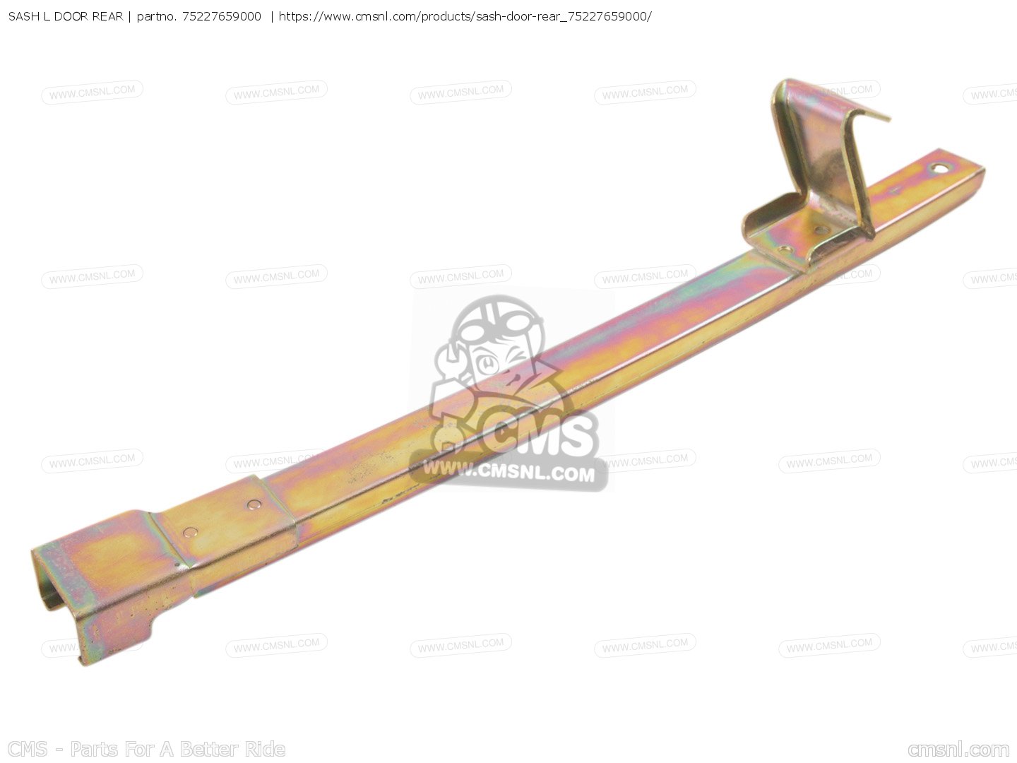 75227659000 Sash L Door Rear Honda buy the 75227659000 at CMSNL