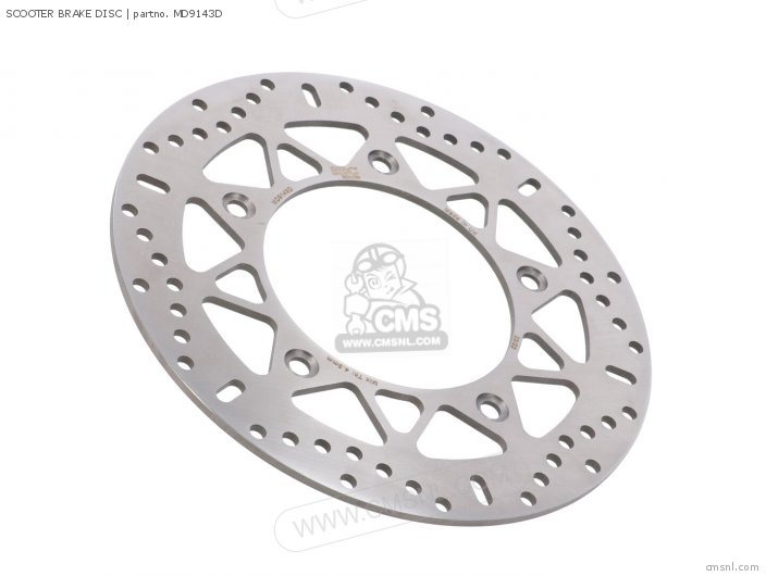 EBC Brakes SCOOTER BRAKE DISC (NAS) MD9143D EBC Brakes SCOOTER BRAKE DISC (NAS) MD9143D