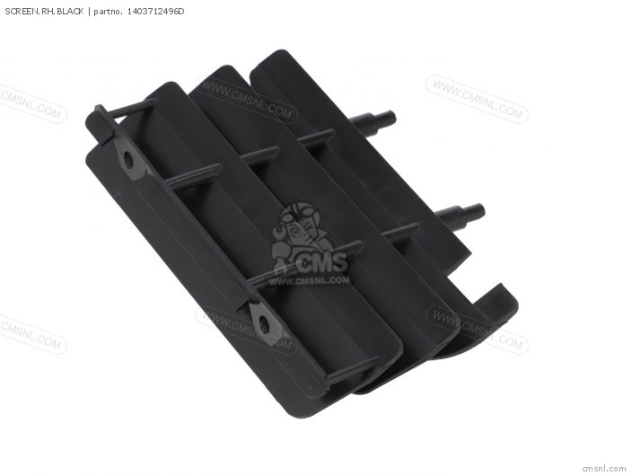 Kawasaki SCREEN,RH,BLACK 1403712496D