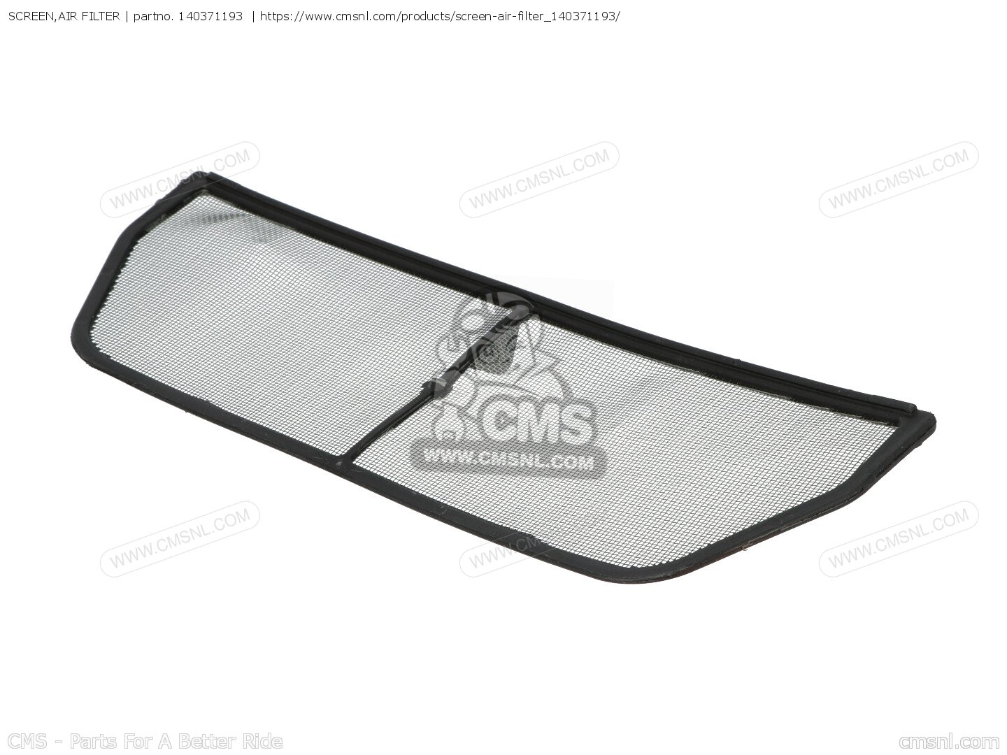 SCREEN,AIR FILTER for ZX600F1 NINJA ZX6R 1995 USA CALIFORNIA CANADA - order  at CMSNL