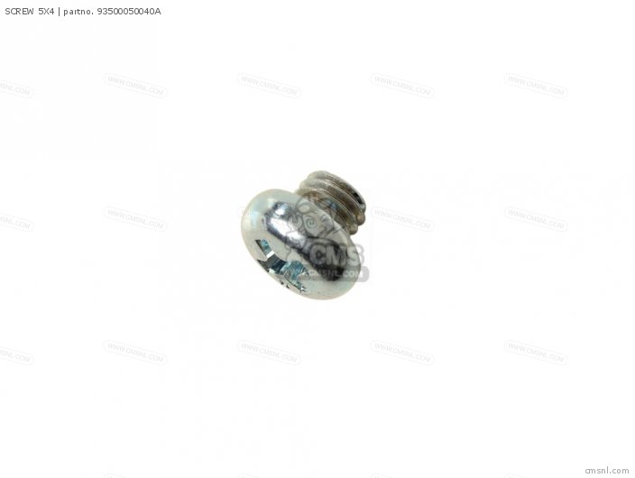 Honda SCREW 5X4 93500050040A