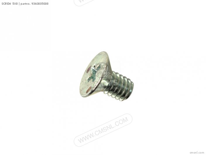 Honda SCREW 5X8 9360005008 Honda SCREW 5X8 9360005008