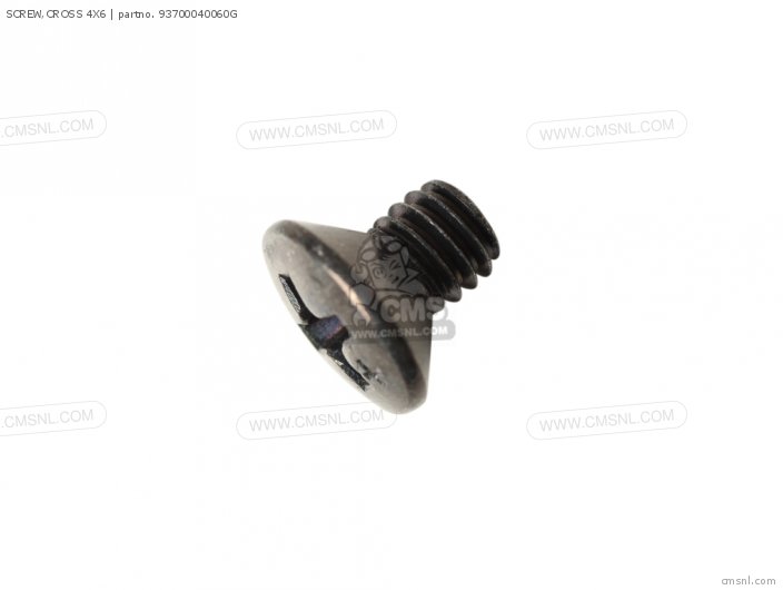 Honda SCREW,CROSS 4X6 93700040060G