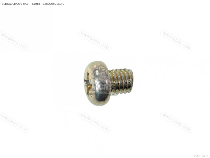 Honda SCREW,CROSS 5X6 93500050060A