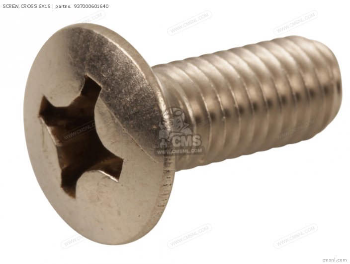 Honda SCREW,CROSS 6X16 937000601640