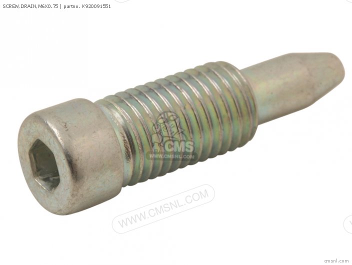 Suzuki SCREW,DRAIN,M6X0.75 K920091551