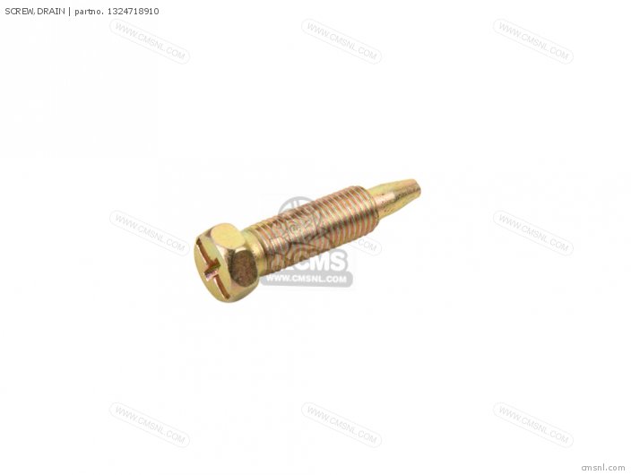 Suzuki SCREW,DRAIN 1324718910