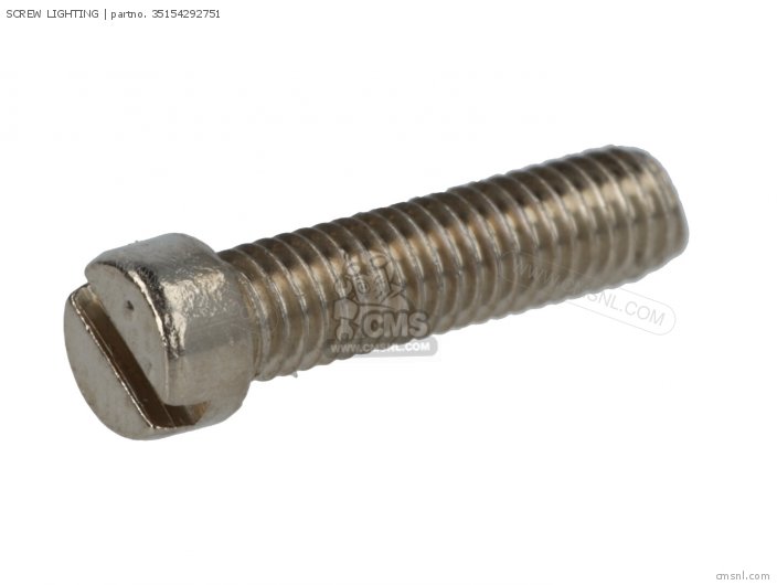 Honda SCREW LIGHTING 35154292751 Honda SCREW LIGHTING 35154292751