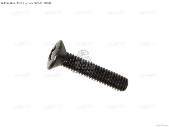 Honda SCREW,OVAL,4X20 93700040200G Honda SCREW,OVAL,4X20 93700040200G
