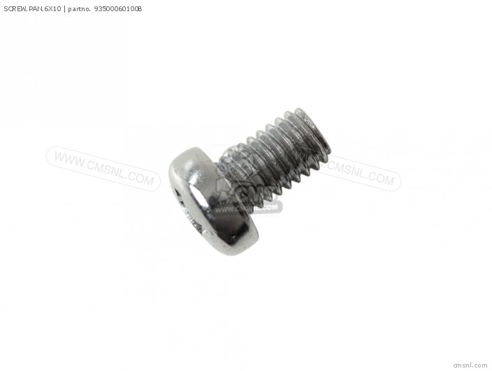 Honda SCREW,PAN,6X10 93500060100B Honda SCREW,PAN,6X10 93500060100B