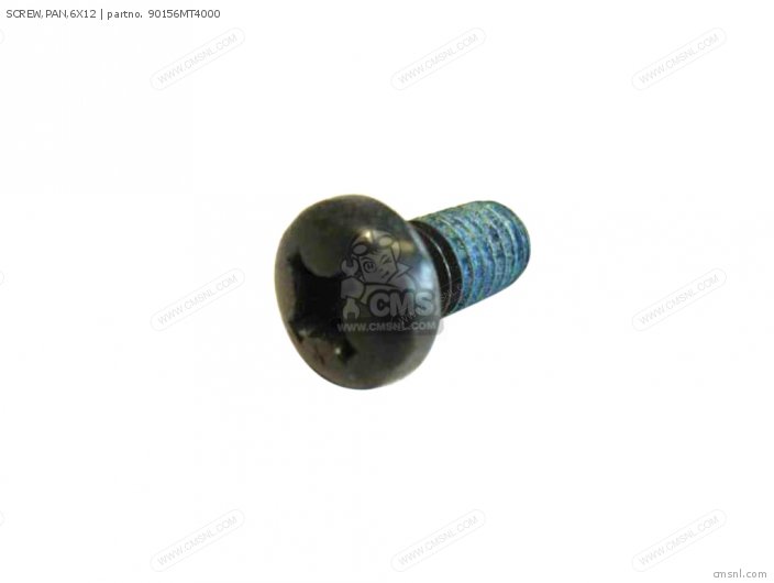 Honda SCREW,PAN,6X12 90156MT4000