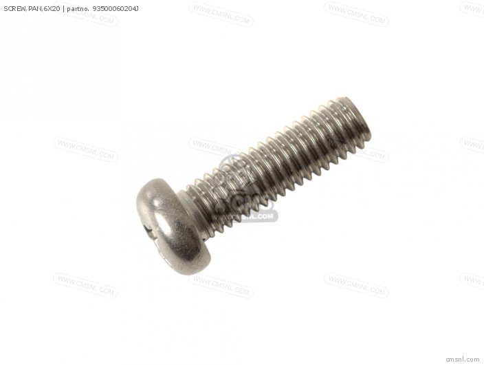 Honda SCREW,PAN,6X20 93500060204J