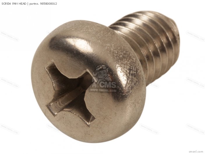 SCREW PAN HEAD for RZ350 1984 (E) USA order at CMSNL
