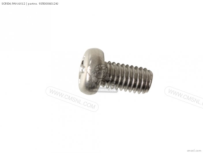 Honda SCREW,PAN.6X12 93500060124J