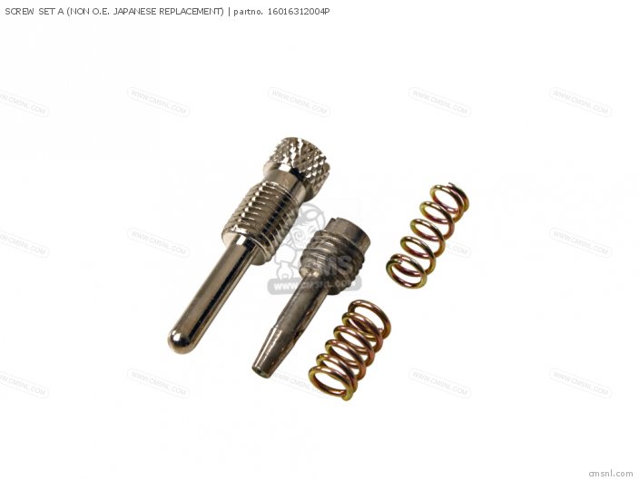 Honda SCREW SET A (NON O.E. JAPANESE REPLACEMENT) 16016312004P