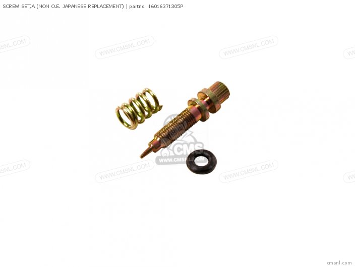 Honda SCREW SET,A (NON O.E. JAPANESE REPLACEMENT) 16016371305P