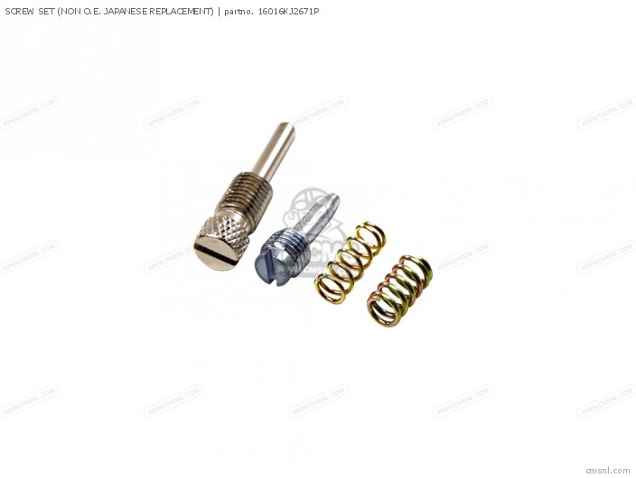 16016KJ2671P Screw Set (non O.e. Japanese Replacement) Honda buy the