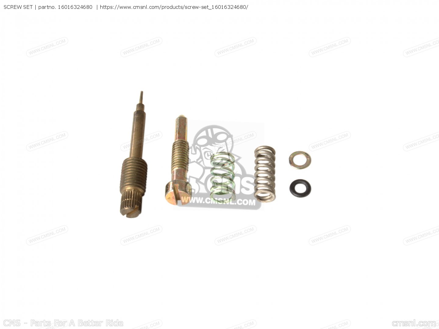 16016324680 Screw Set Honda buy the 16016324680 at CMSNL