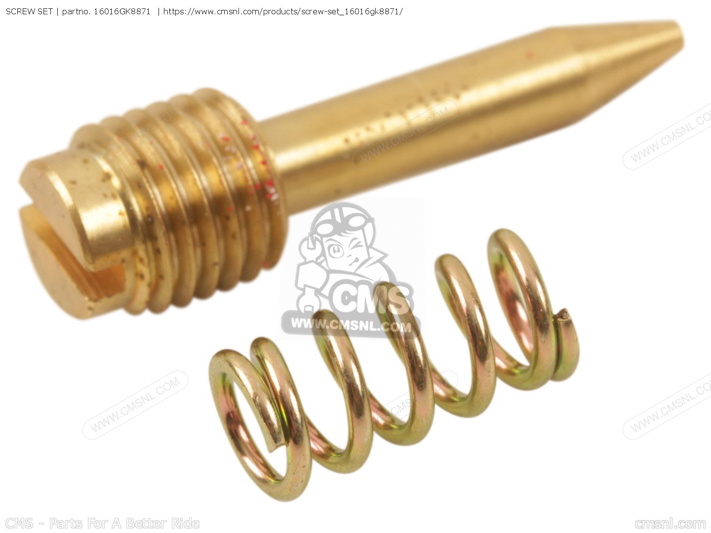 16016GK8871 Screw Set Honda buy the 16016GK8871 at CMSNL