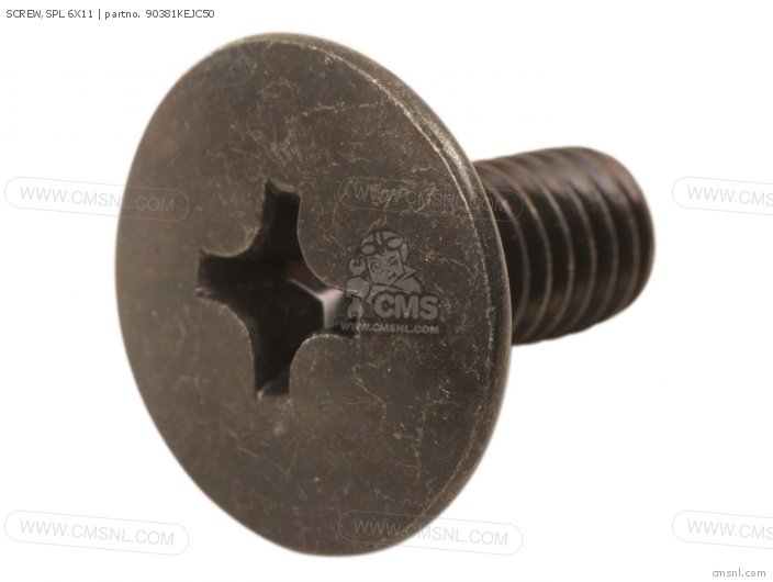 Honda SCREW,SPL 6X11 90381KEJC50 Honda SCREW,SPL 6X11 90381KEJC50