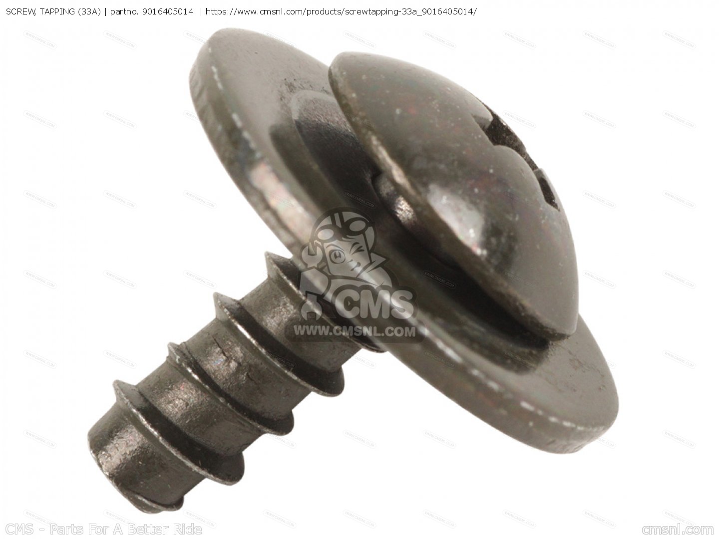 9016405014: SCREW, TAPPING (33A) Yamaha - buy the 90164