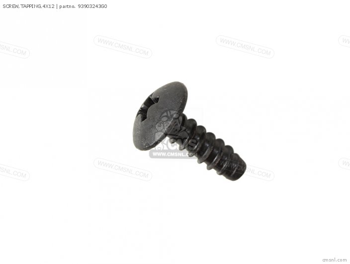 Honda SCREW,TAPPING,4X12 93903243G0 Honda SCREW,TAPPING,4X12 93903243G0