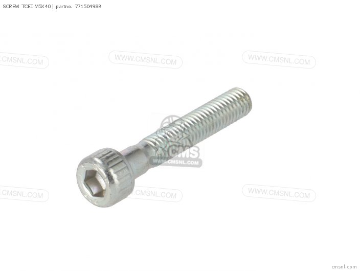 Ducati SCREW TCEI M5X40 77150498B Ducati SCREW TCEI M5X40 77150498B