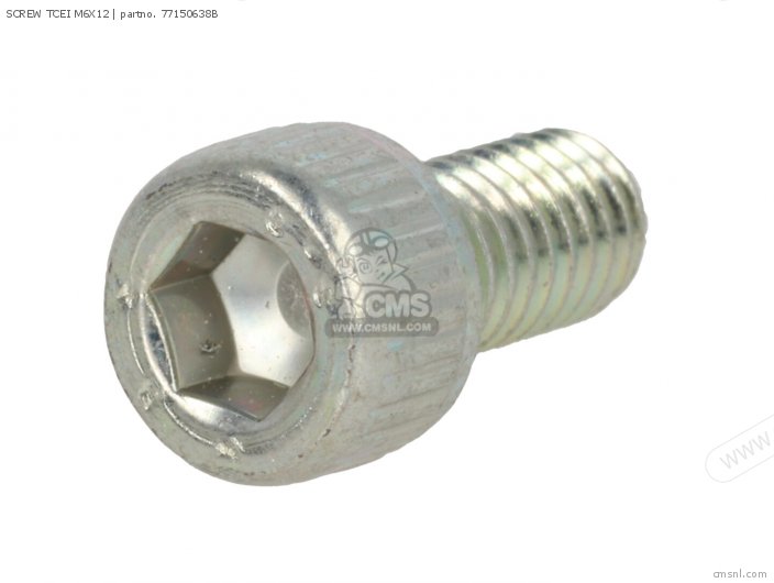 Ducati SCREW TCEI M6X12 77150638B Ducati SCREW TCEI M6X12 77150638B