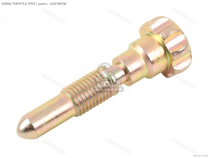 Suzuki SCREW,THROTTLE STOP 1326748700