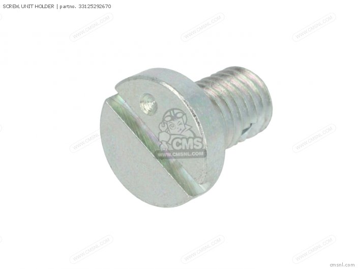 Honda SCREW,UNIT HOLDER 33125292670