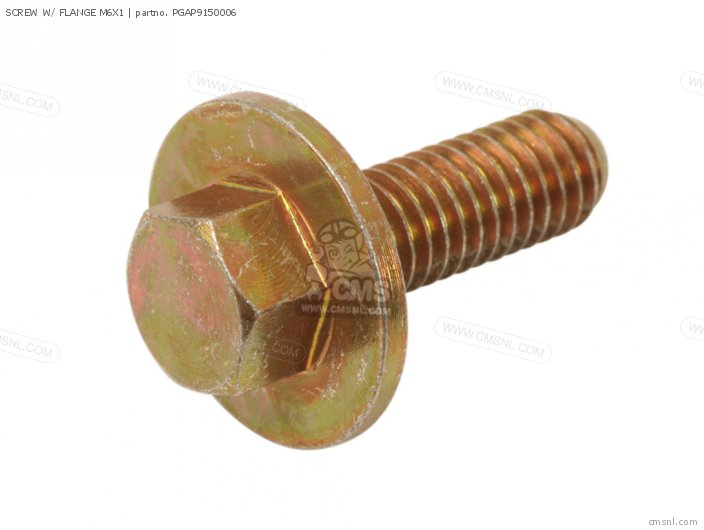 Piaggio Group SCREW W/ FLANGE M6X1 PGAP9150006 Piaggio Group SCREW W/ FLANGE M6X1 PGAP9150006