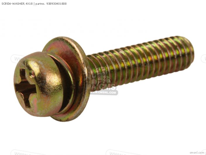 Honda SCREW-WASHER,4X18 938930401808 Honda SCREW-WASHER,4X18 938930401808