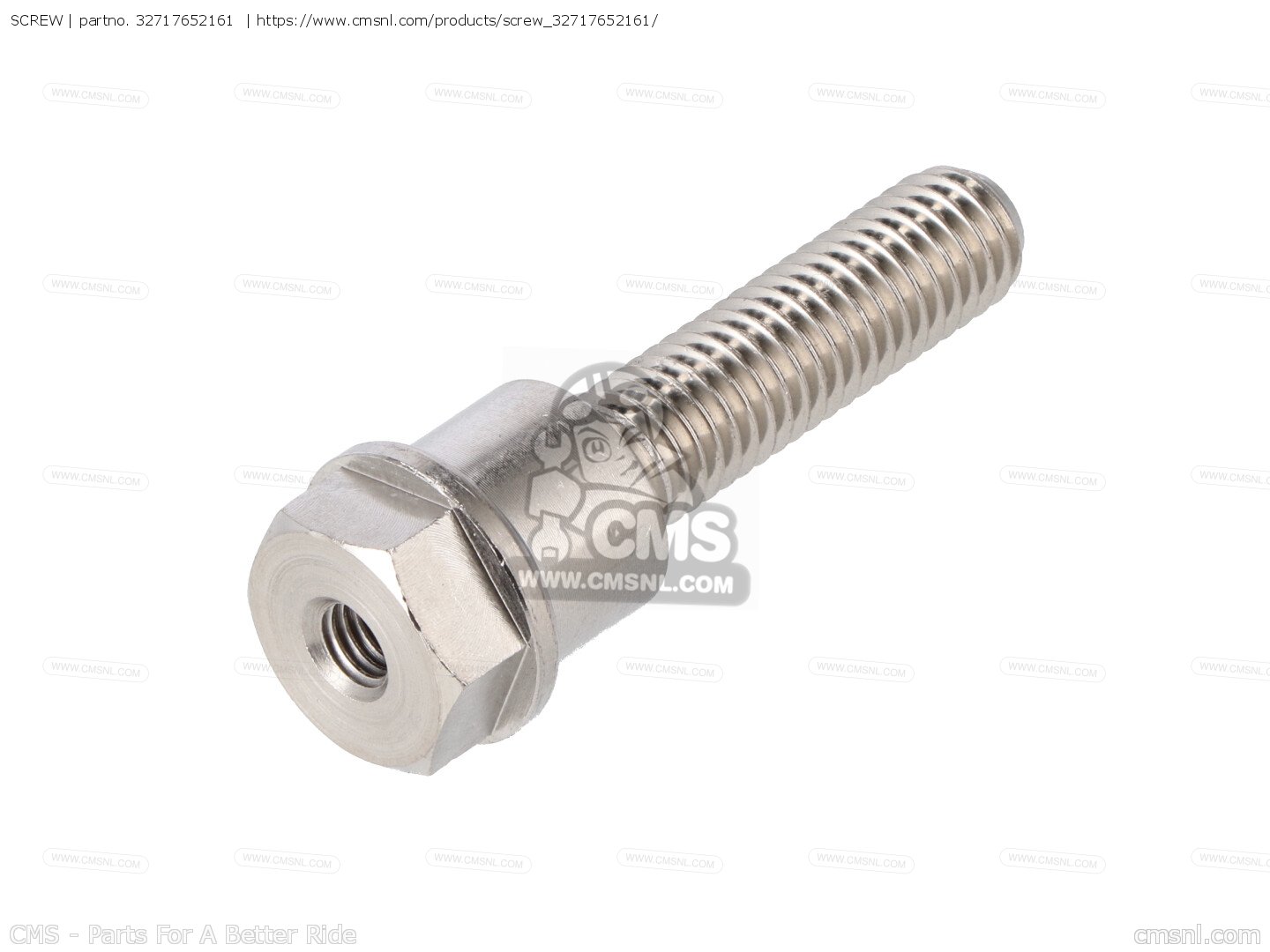 32717652161: Screw Bmw - buy the 32 71 7 652 161 at CMSNL
