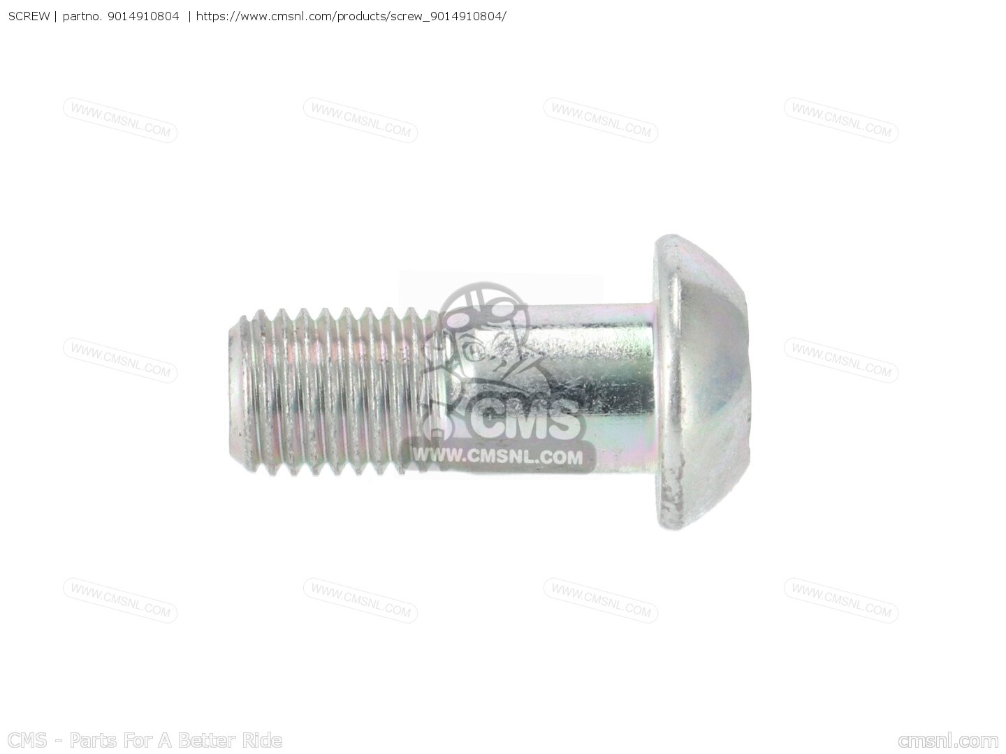 901491080400: Screw Yamaha - buy the 90149-10804-00 at CMSNL