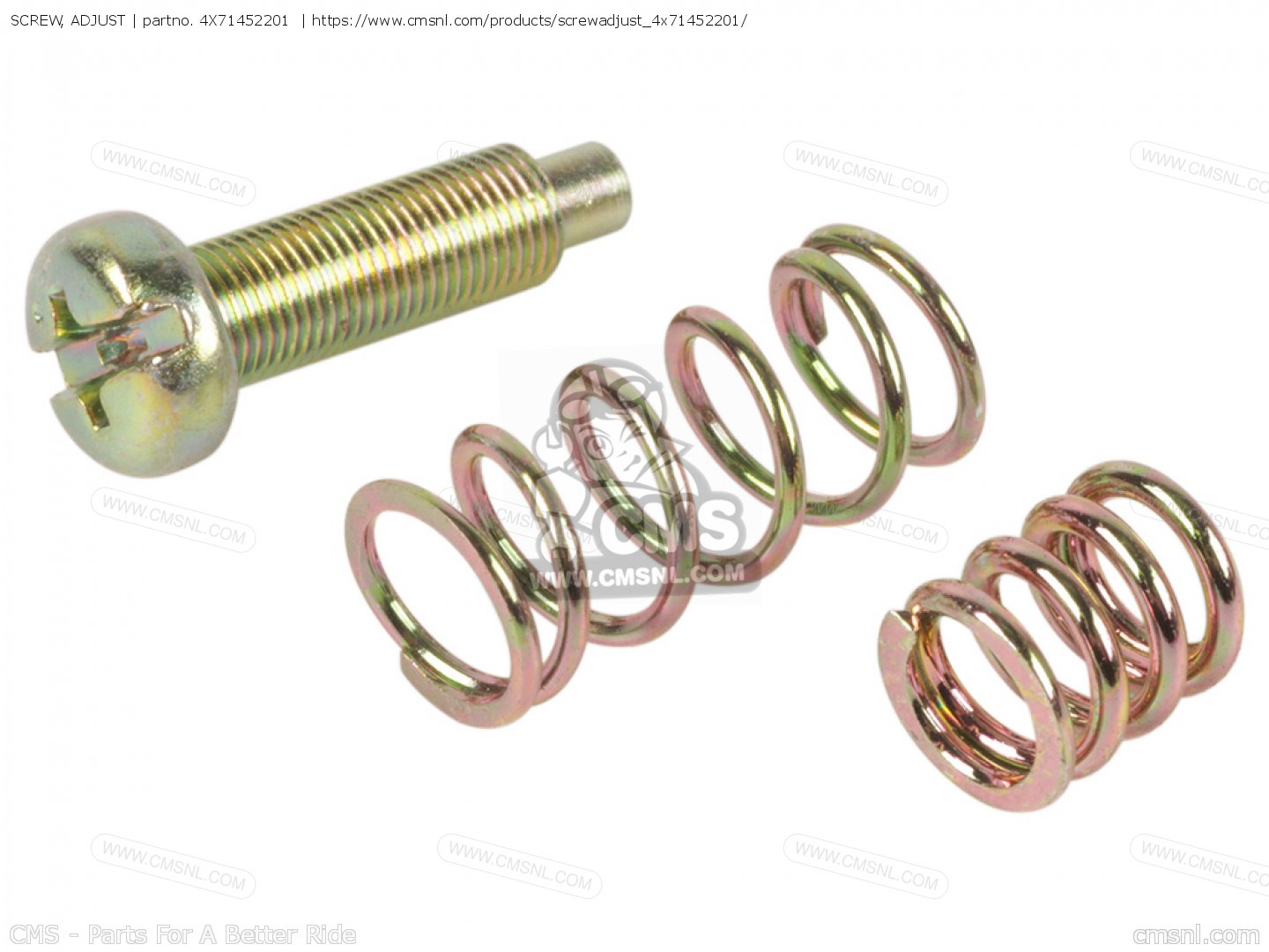 SCREW, ADJUST for XV750 VIRAGO 1981 (B) USA order at CMSNL