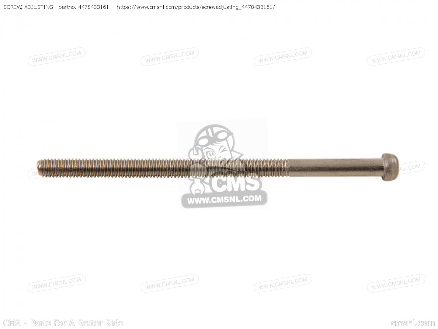 4478433161 Screw, Adjusting Yamaha buy the 4478433161 at CMSNL
