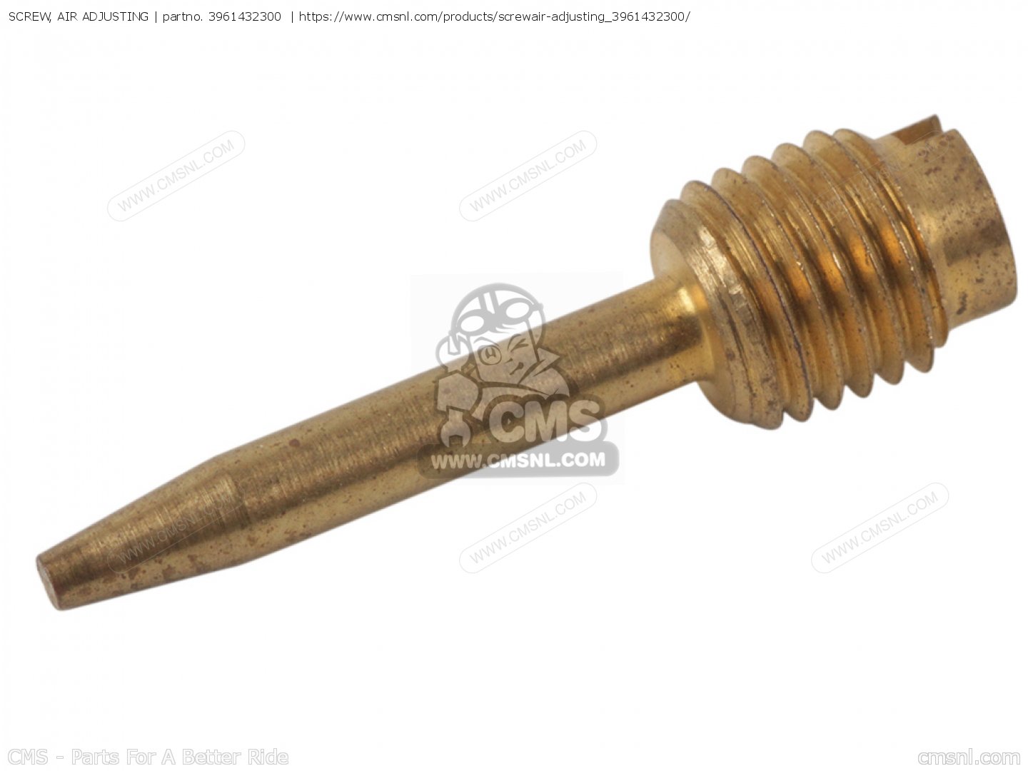 SCREW, AIR ADJUSTING for GT80 1973 1974 USA order at CMSNL
