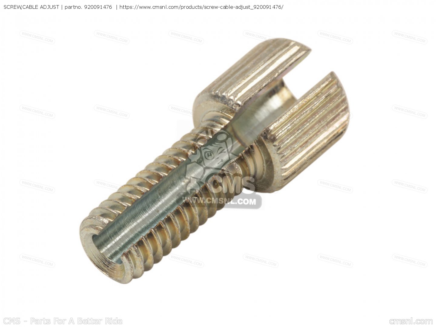 SCREW,CABLE ADJUST for KX125H1 1990 USA CANADA order at CMSNL